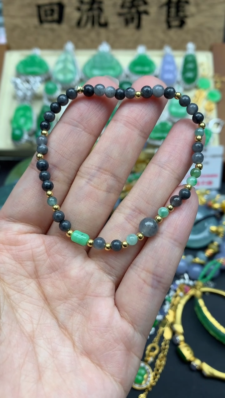 【闪购商品】翡翠手串未镶嵌225-中国好珍宝