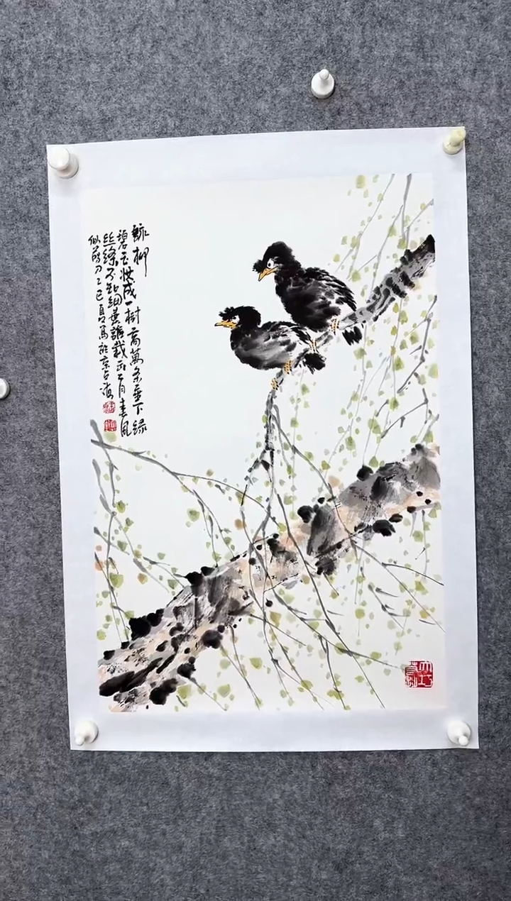 国画DH-王占海老师绘画作品