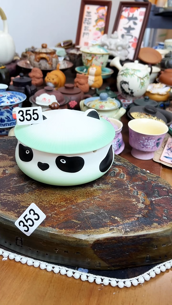  【茶瓷物语】手绘烟灰缸355