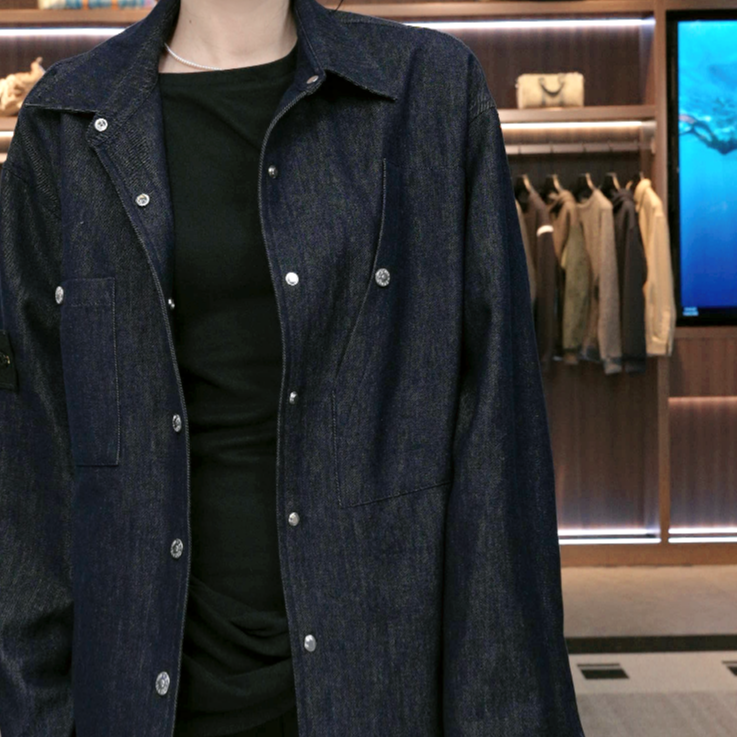 【NI妮度专属3129】美式秋冬休闲百搭情侣款个性外套W253129