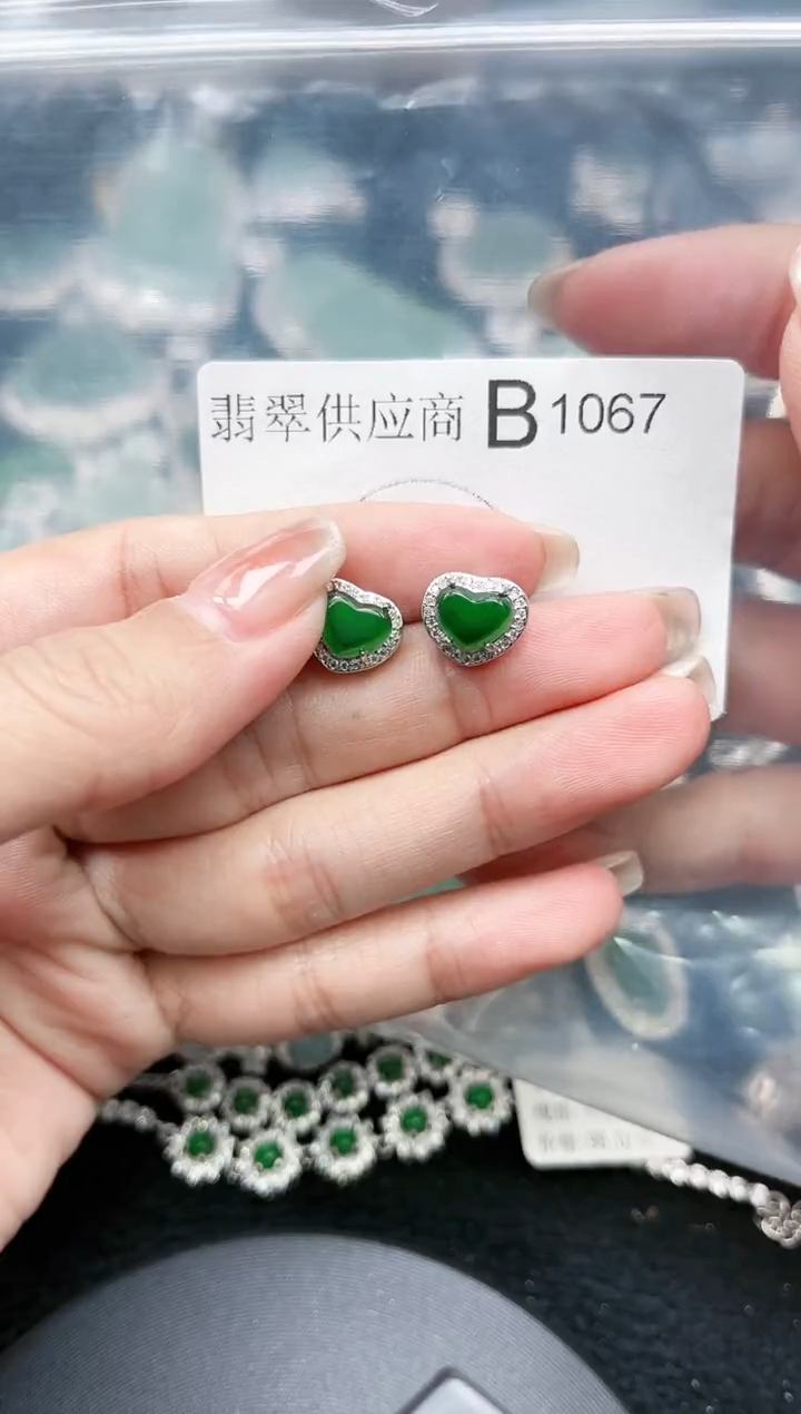 【闪购商品】翡翠颈饰未镶嵌1067赠皮绳