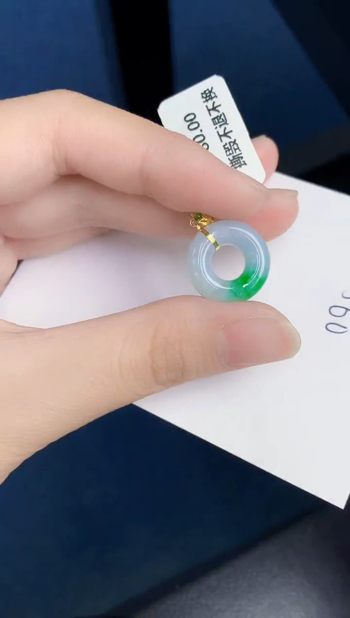 【闪购商品】翡翠颈饰18K金镶嵌000000000