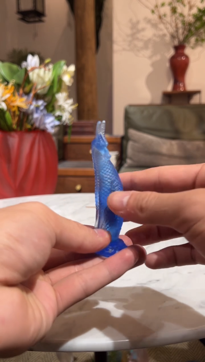 【闪购商品】摆件FML036麒麟水晶琉璃摆件