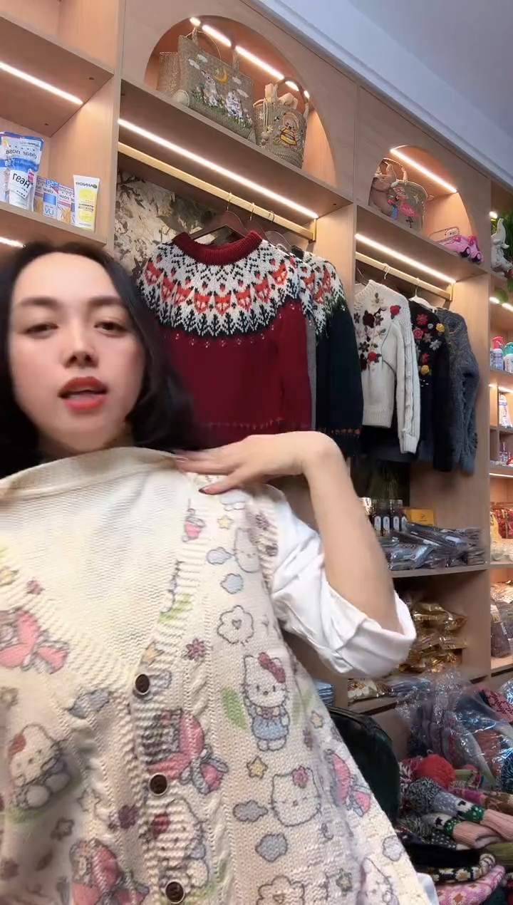 山羊毛俪*钩织马甲823