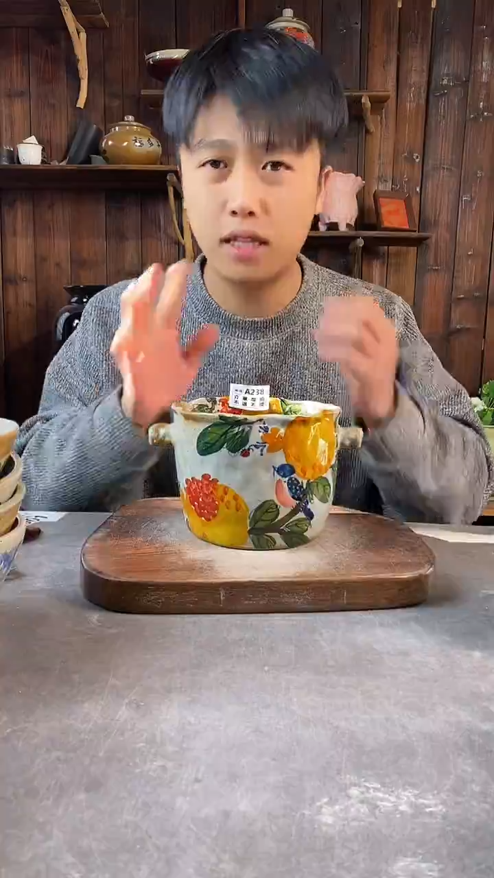 碗238瑕，手工手绘，超值陶瓷
