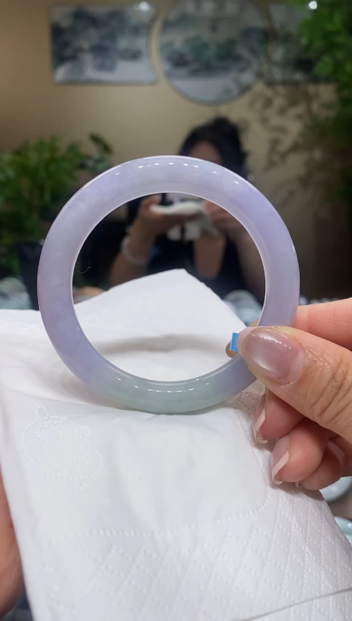 【闪购商品】翡翠手镯未镶嵌翡翠53-54