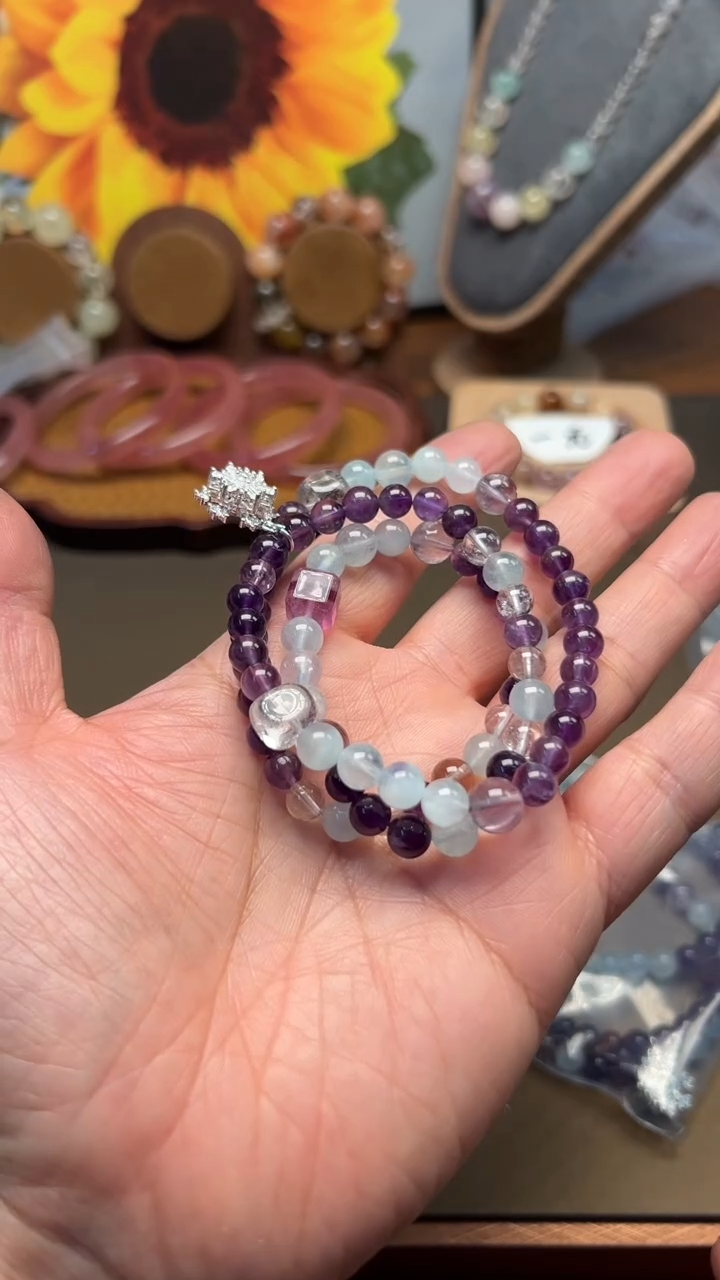 未镶嵌手链水晶1