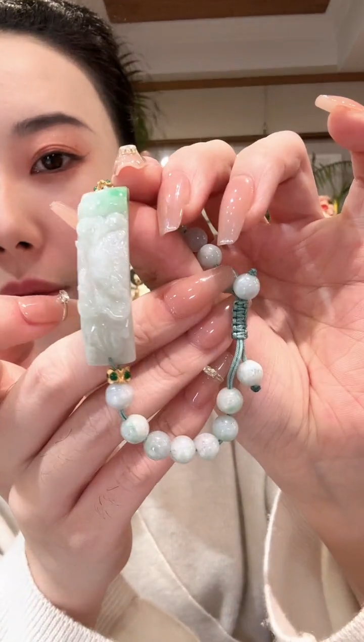 【闪购商品】翡翠手链未镶嵌国风