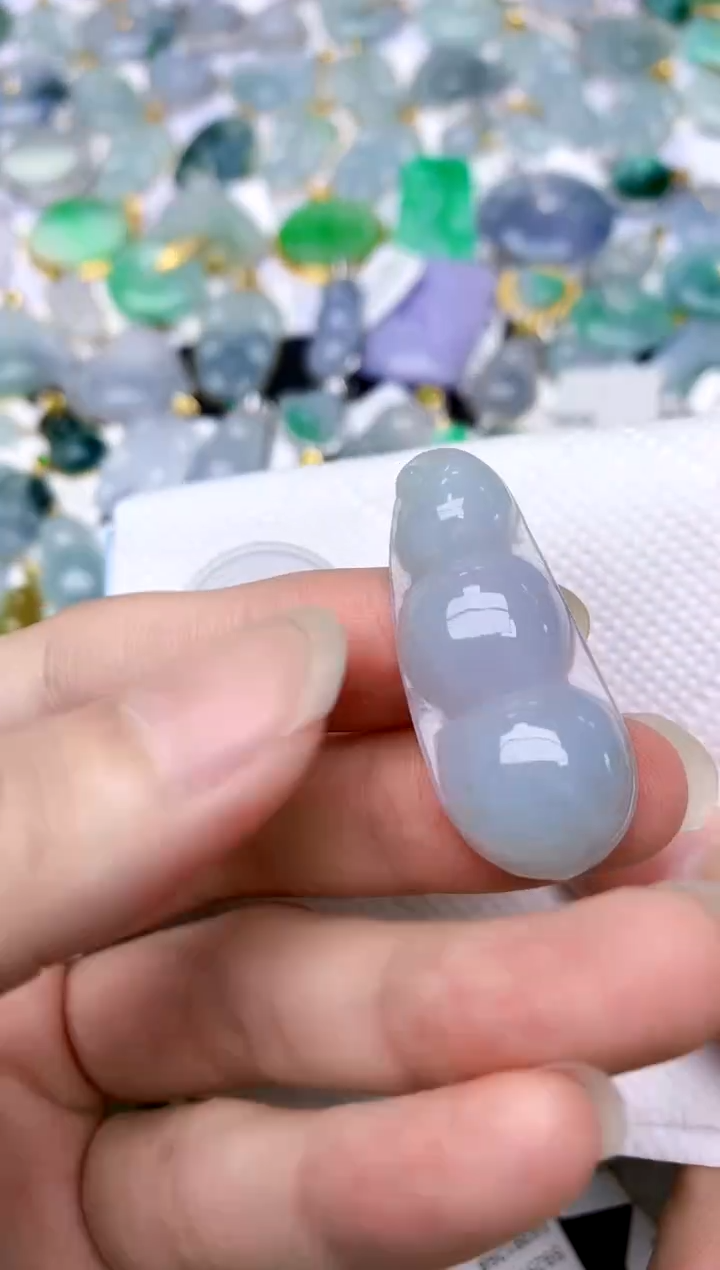 颈饰未镶嵌翡翠天然A货翡翠