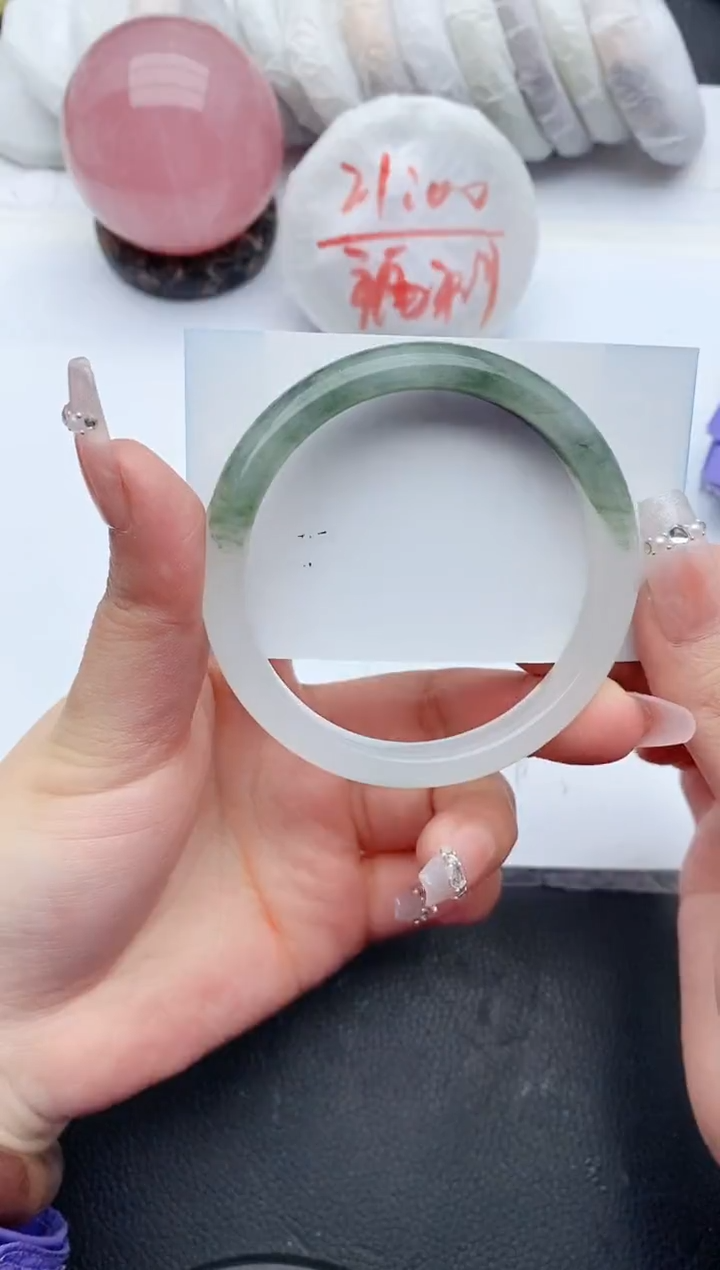 【闪购商品】石英质玉手镯未镶嵌G31+58/59