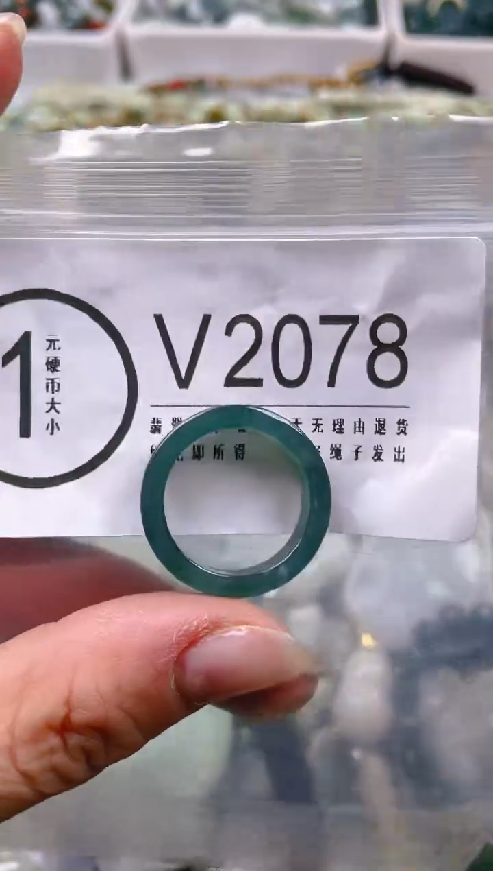 【闪购商品】翡翠颈饰未镶嵌19/V/翡翠A货一图一物