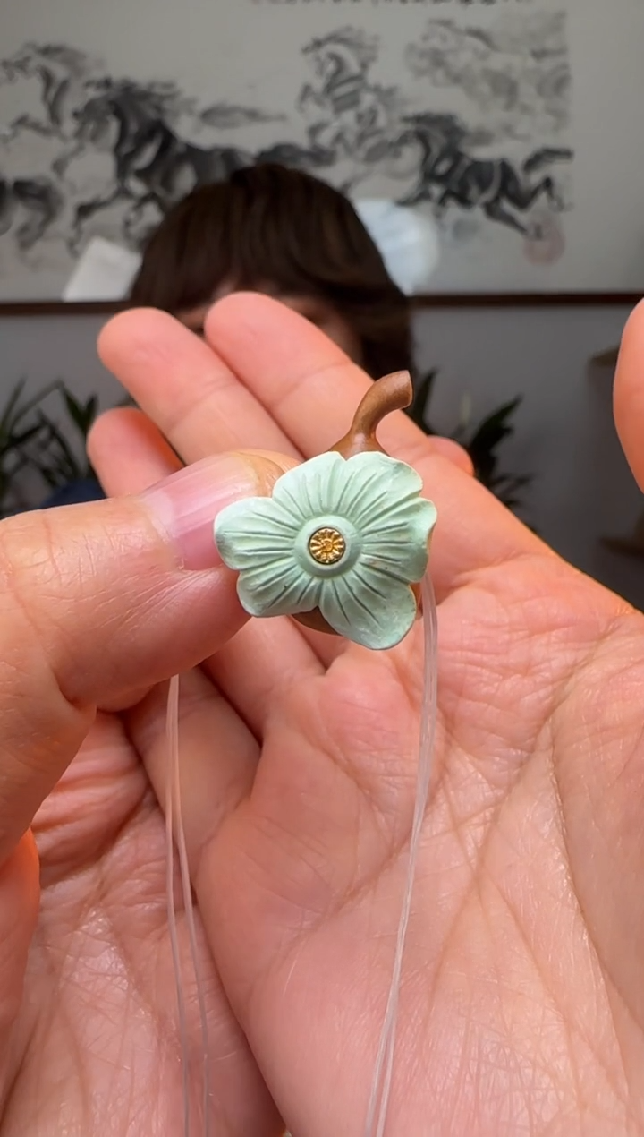 【闪购商品】绿松石卡子未镶嵌时尚百搭A1655