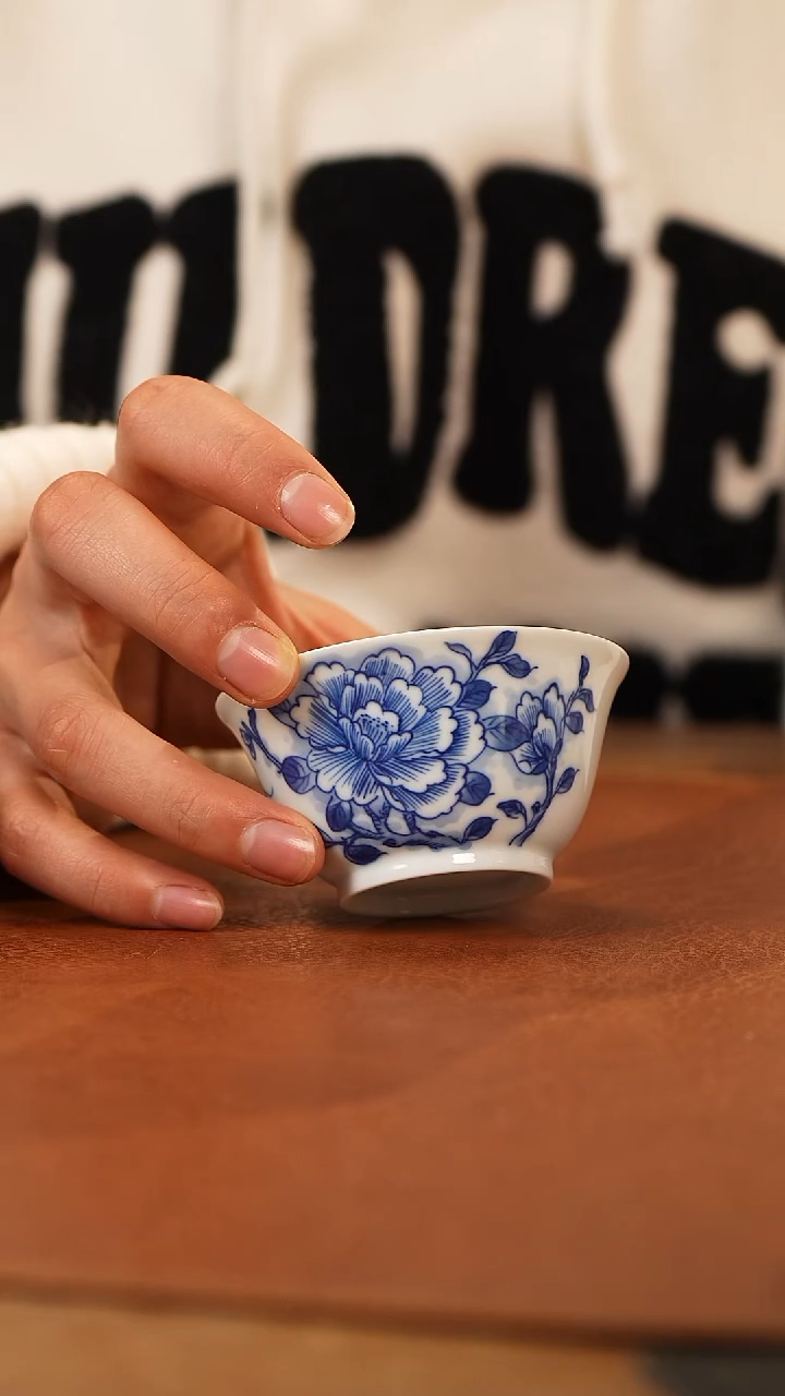 【闪购商品】杯景德镇青花主人杯