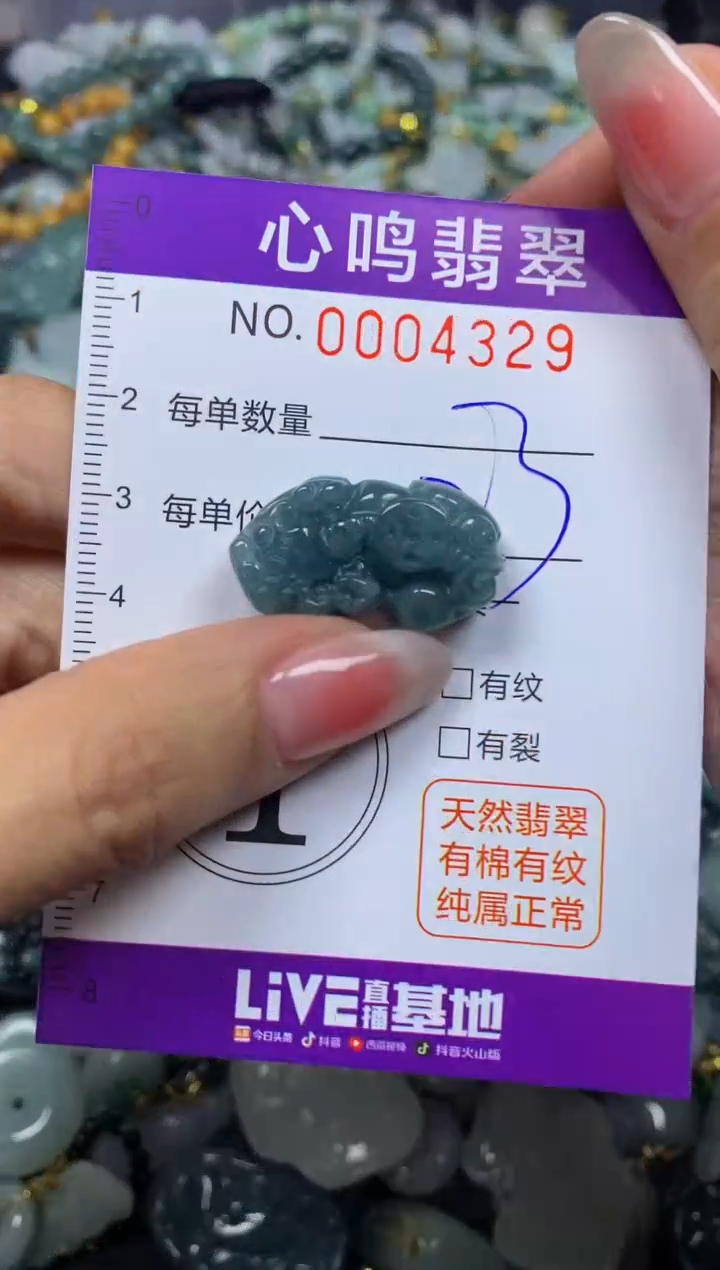 【闪购商品】翡翠颈饰未镶嵌闪购004329