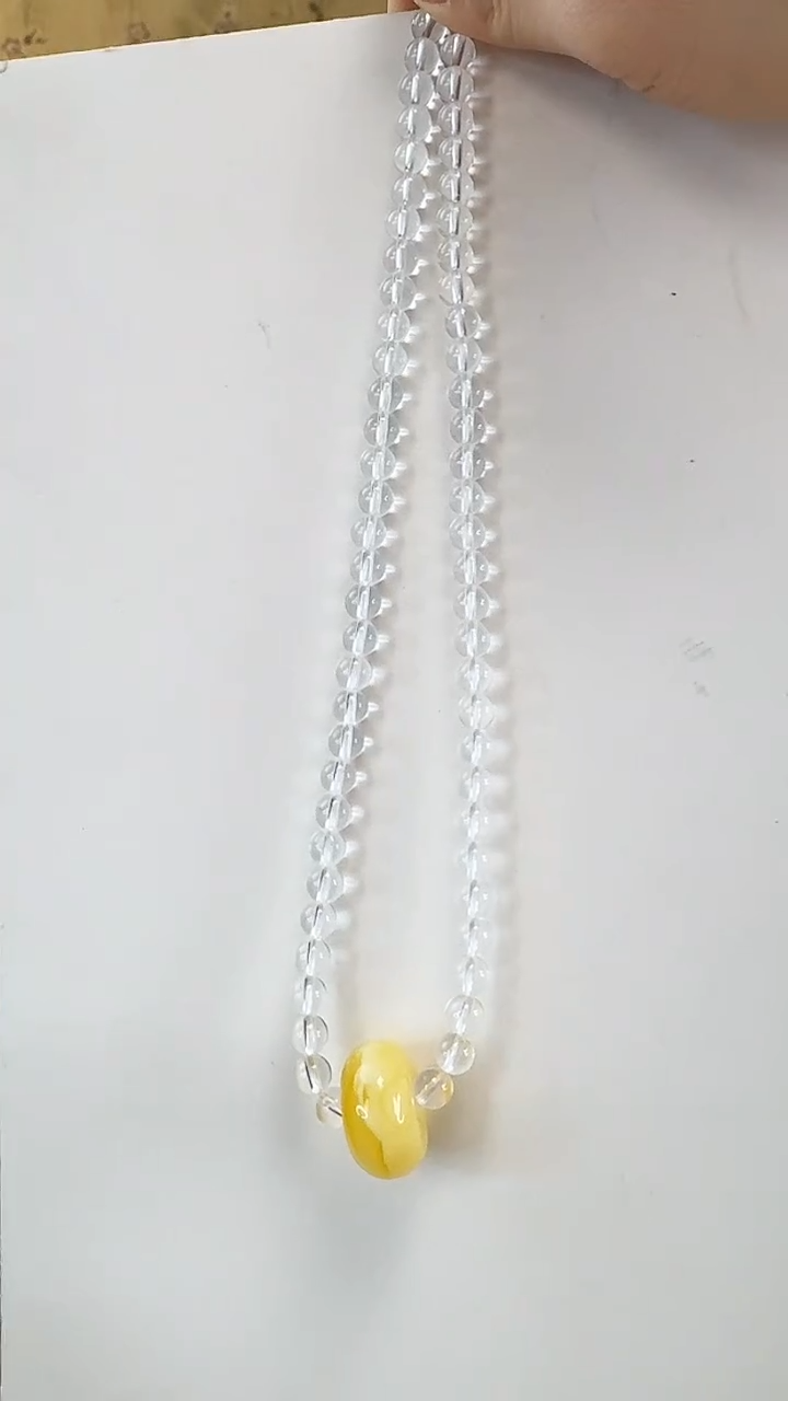 蜜蜡颈饰未镶嵌蜜蜡项链