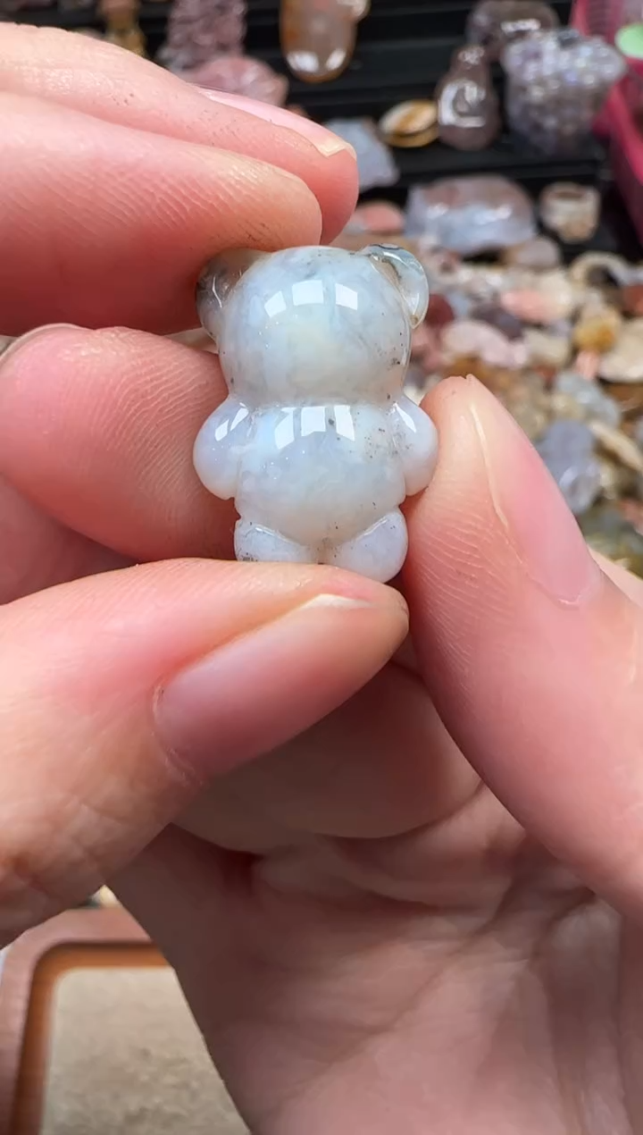 颈饰未镶嵌硅化珊瑚（珊瑚玉）368