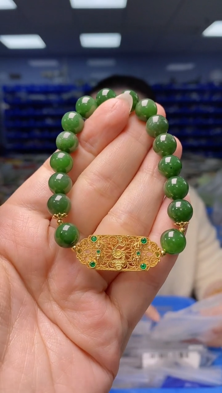 【闪购商品】和田玉手链未镶嵌  DSL7255