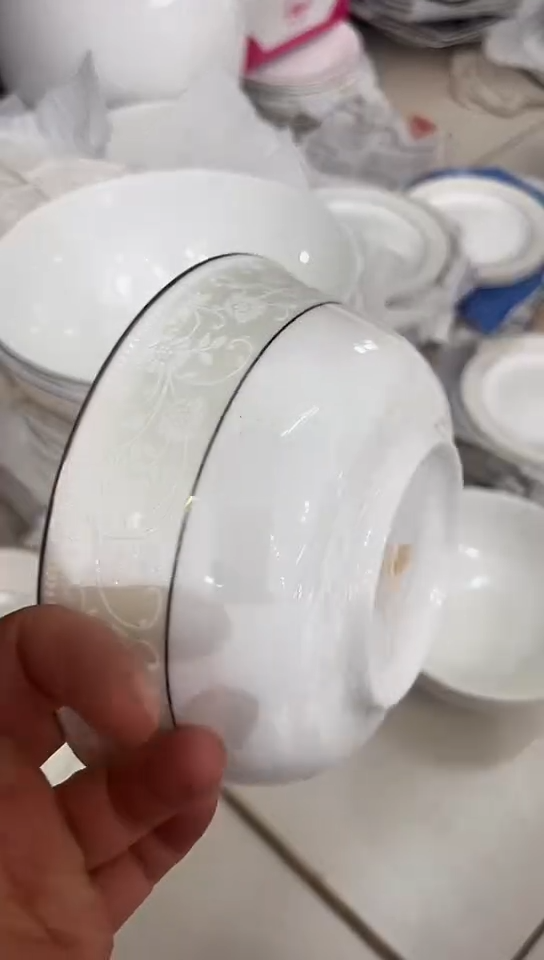 骨瓷2个6碗隆达骨瓷