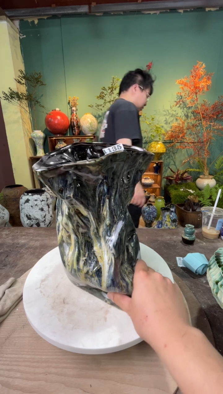 摆件1135口径22高30误差2公分默认微瑕