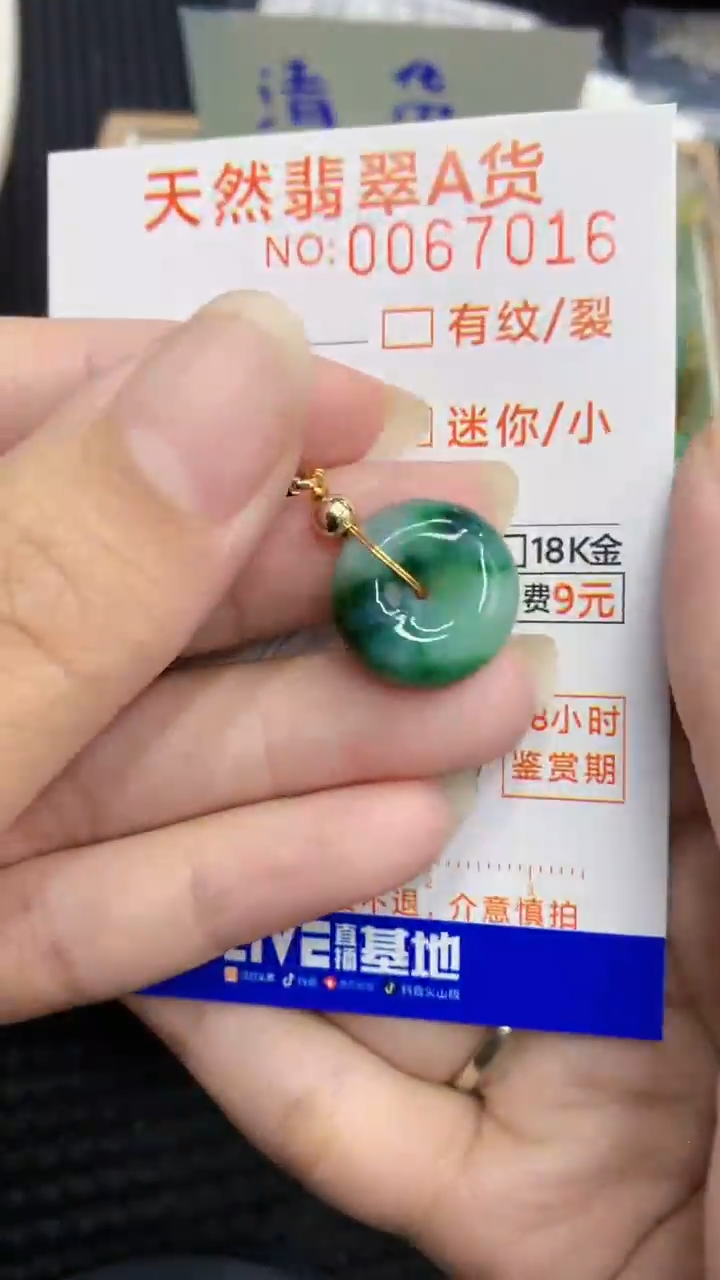 【闪购商品】翡翠颈饰未镶嵌            8