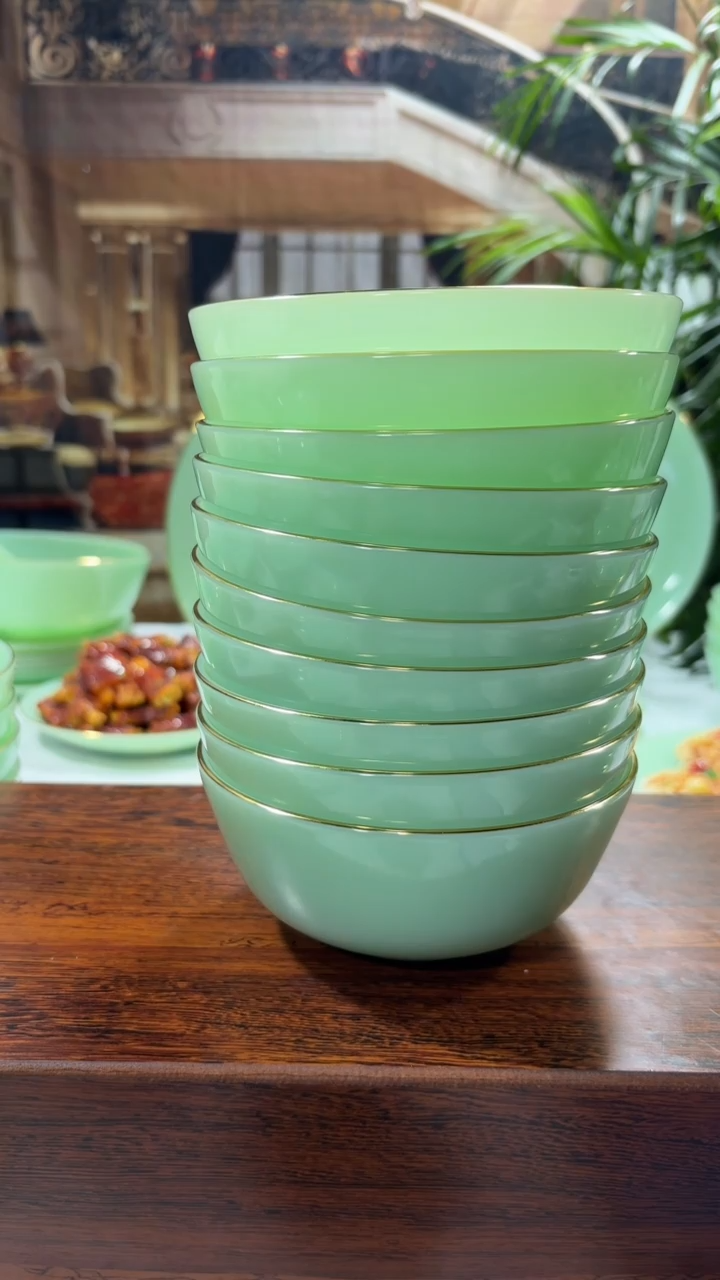 【闪购商品】...5.5英寸玉瓷碗10个口径13.8厘米