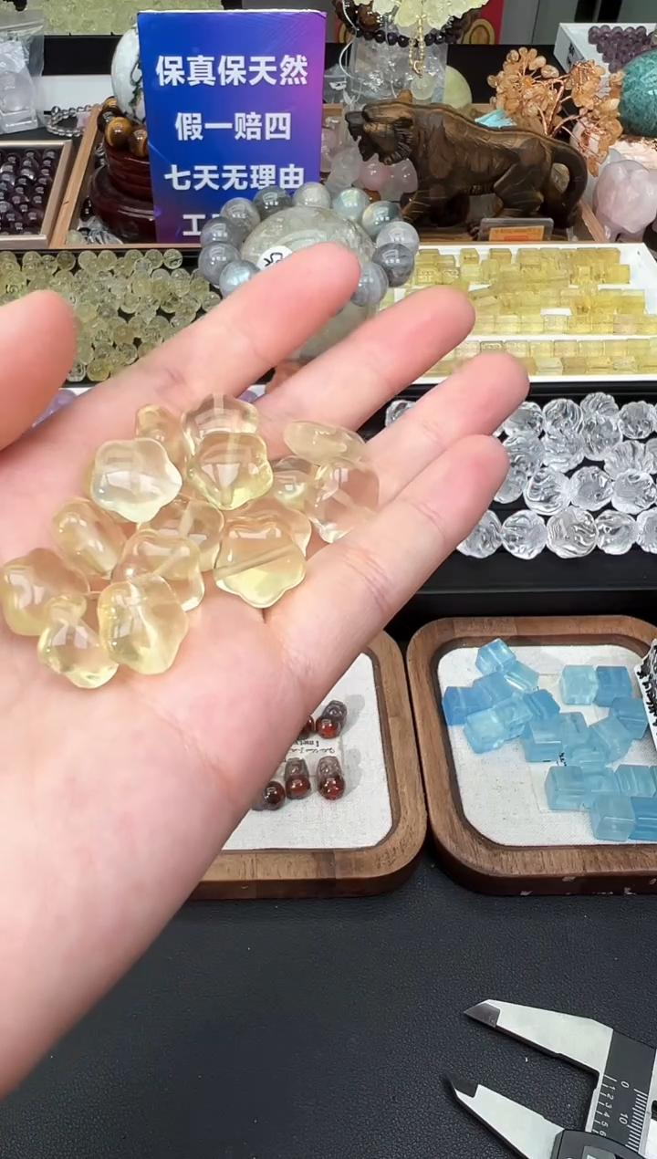 【闪购商品】未镶嵌颈饰水晶52a多样性发其一/3.16/1个
