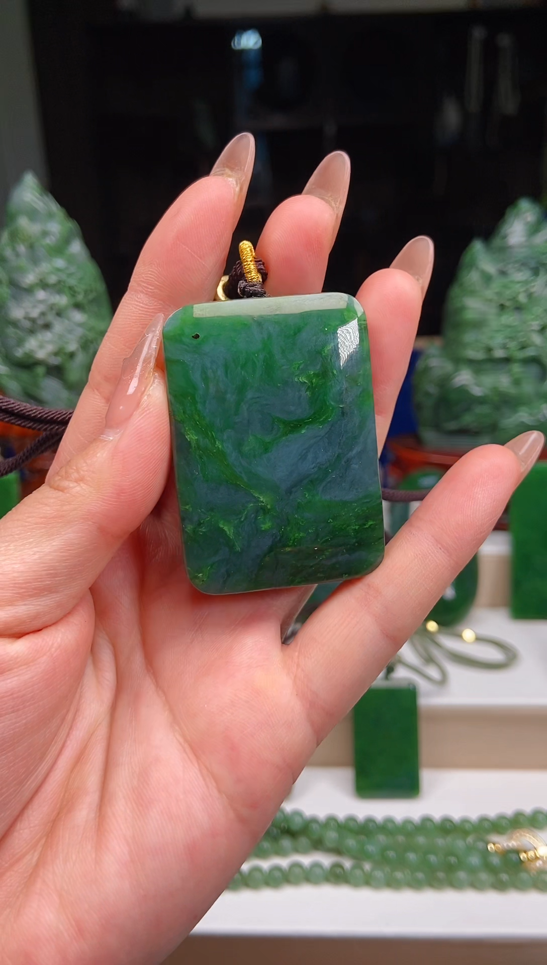 【闪购商品】和田玉挂件未镶嵌1