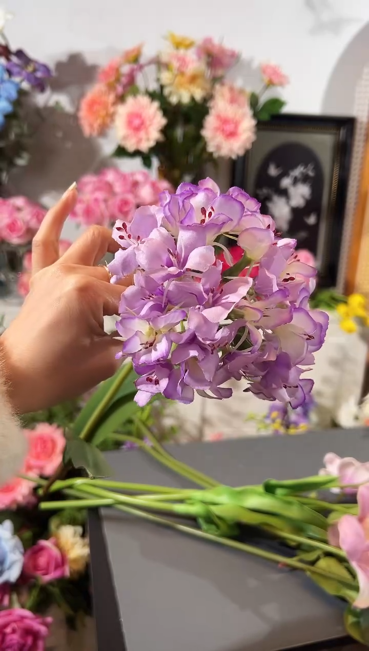 小****꒱1枝紫色蒲公英