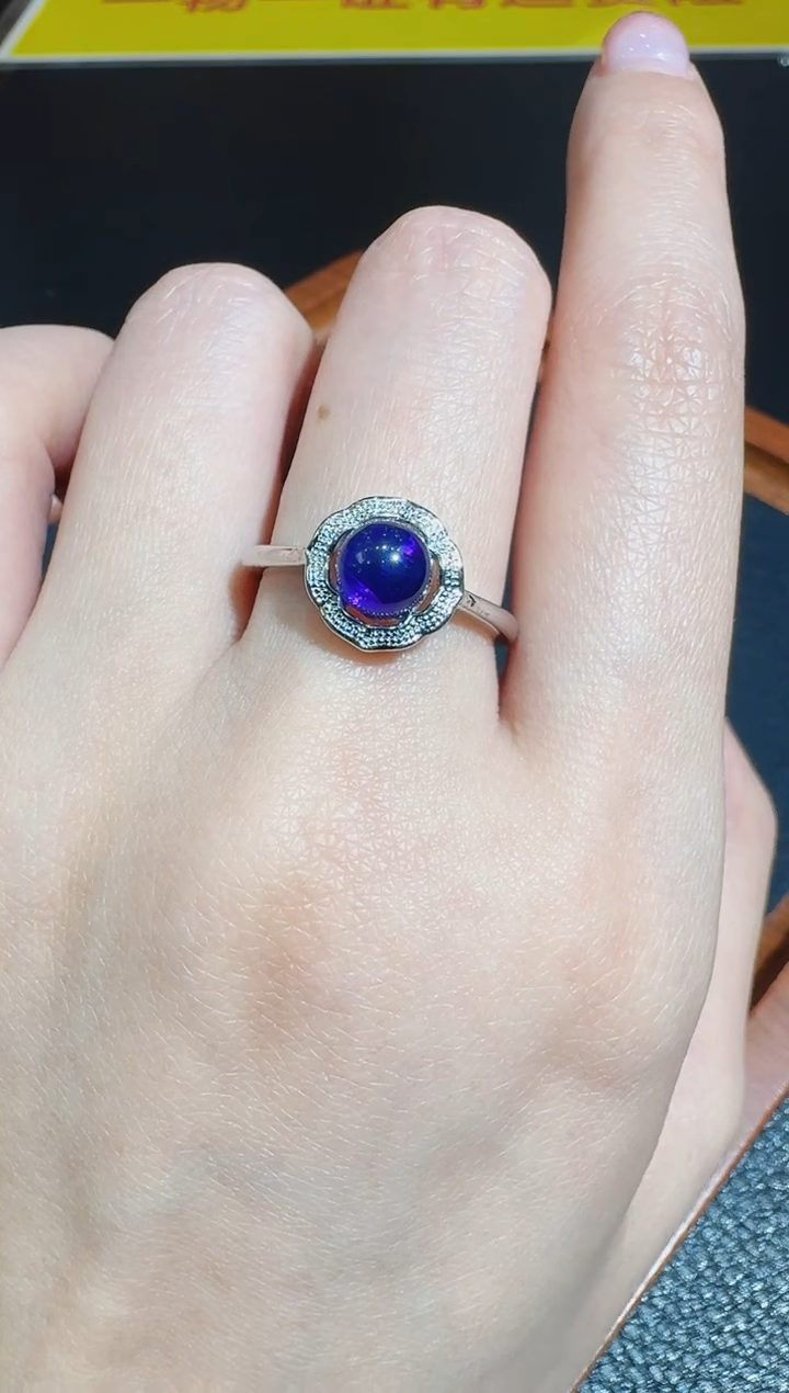 【闪购商品】水晶戒指合金发一件