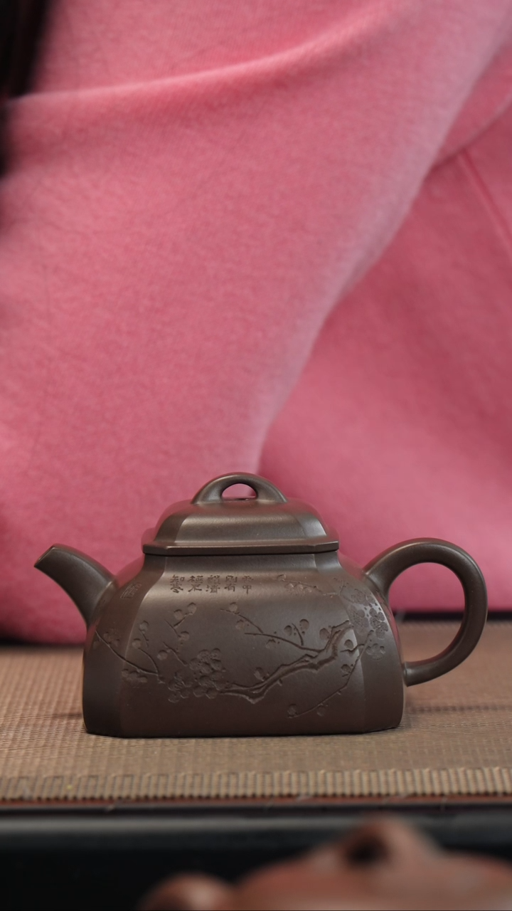 【闪购商品】紫砂茶壶老紫泥自在抽角