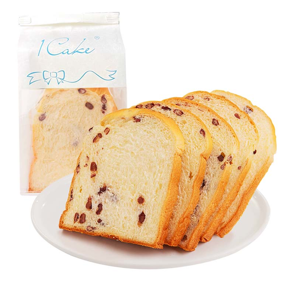 1Cake壹刻鲜奶红豆吐司 200g