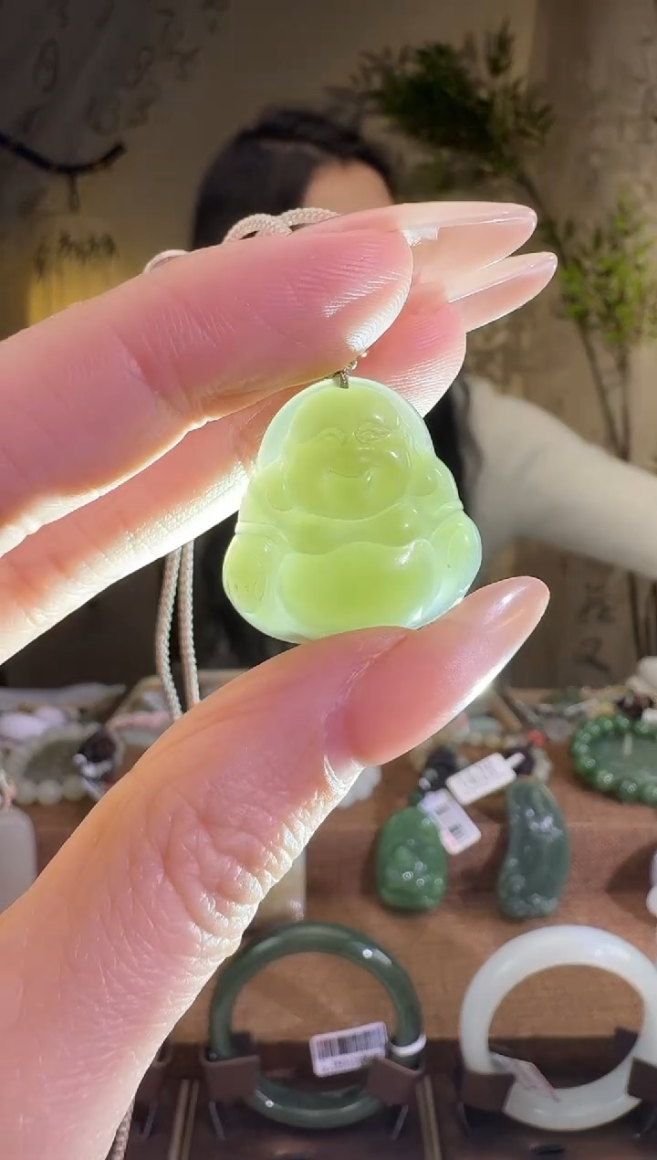 【闪购商品】和田玉颈饰未镶嵌佛公