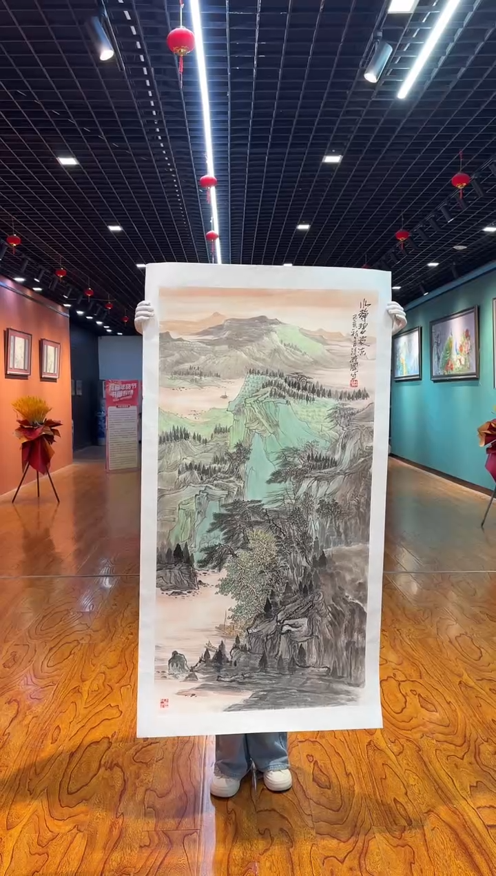 【闪购商品】国画孙桂国老师字画，带亲笔合影证书23-96