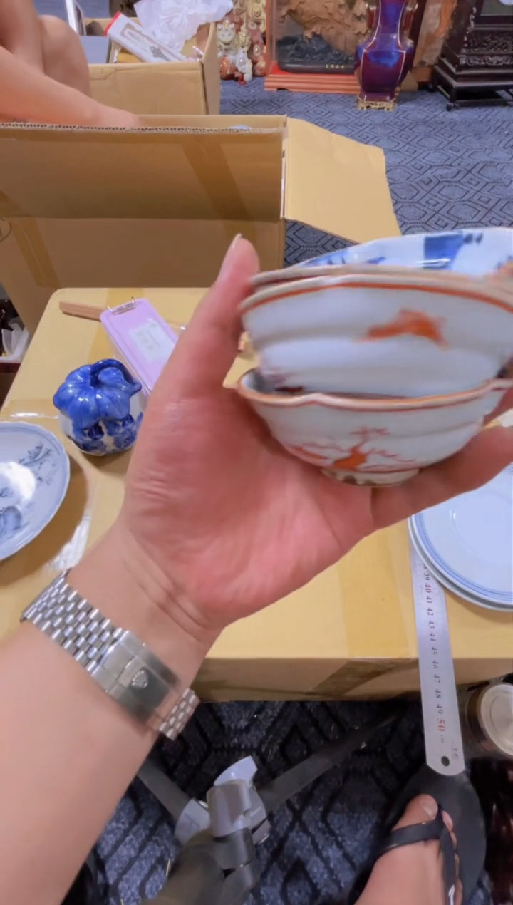 瓷片乌****咔瓷器艺术品