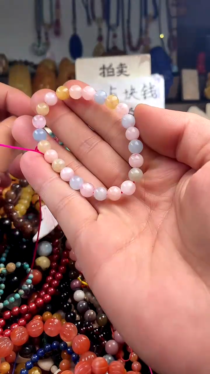 【闪购商品】翡翠手链未镶嵌(一物一件)148420