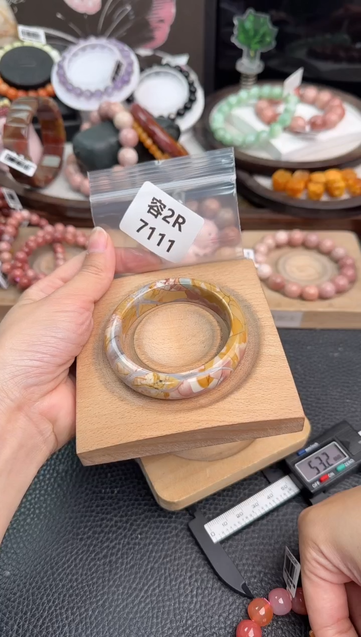 未镶嵌手链石英质玉吃**饼2R7111