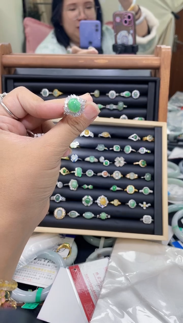 【闪购商品】翡翠戒指未镶嵌戒指