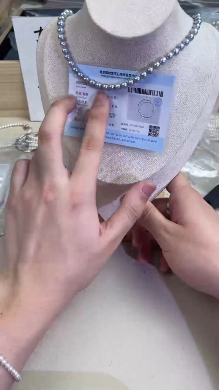 【闪购商品】海水珍珠1银S925镶嵌天然珍珠多样性发其一