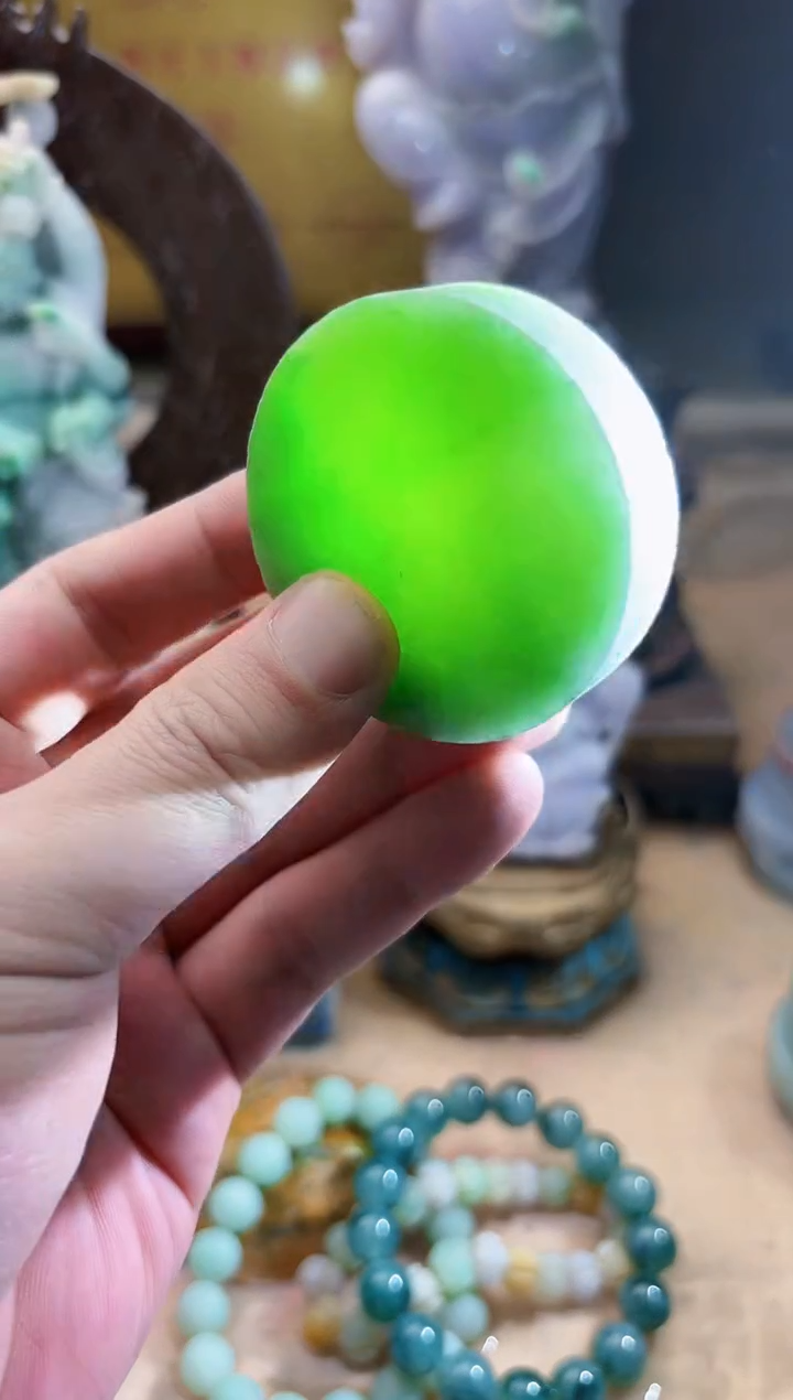 未镶嵌挂件翡翠A货张麦9533