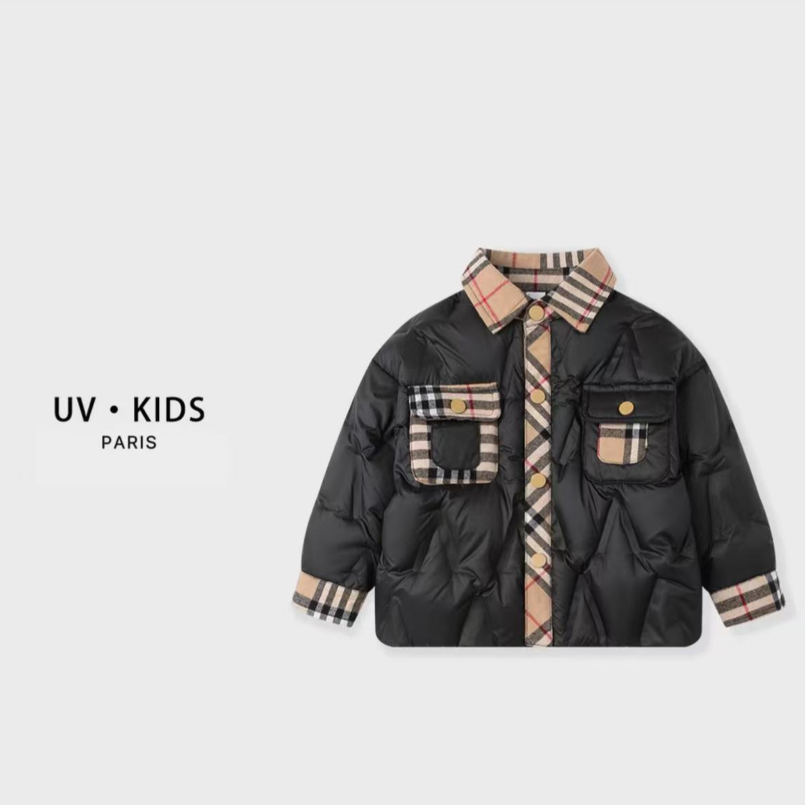 儿童手塞棉服2025冬季新款加厚保暖时尚洋气宝宝男宝女宝休闲棉服