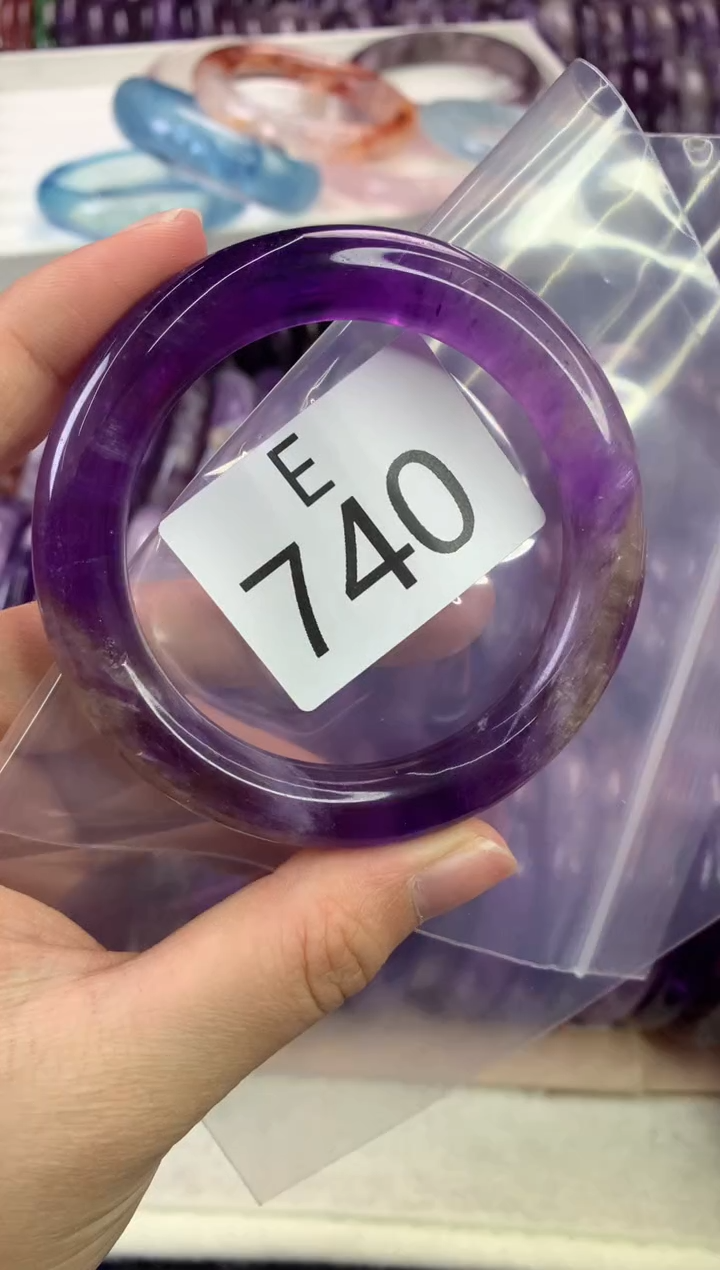 【闪购商品】水晶水晶手镯E未镶嵌740-53