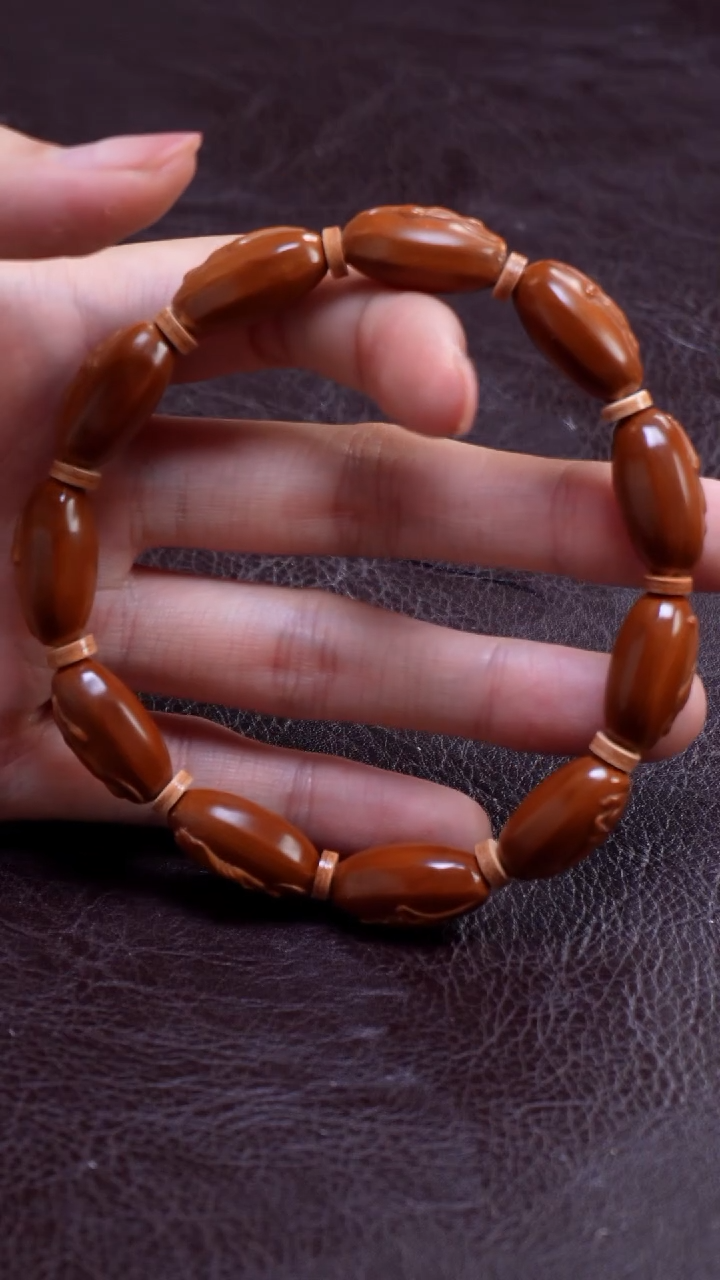 橄榄核手串/手链小籽无相佛