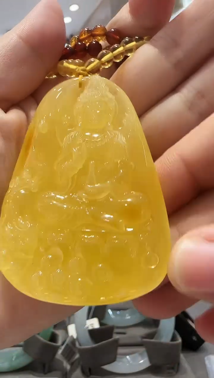 蜜蜡吊坠(不含链)未镶嵌【25】