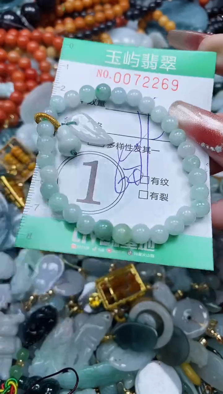 【闪购商品】翡翠颈饰未镶嵌闪购0072269多样性发其一