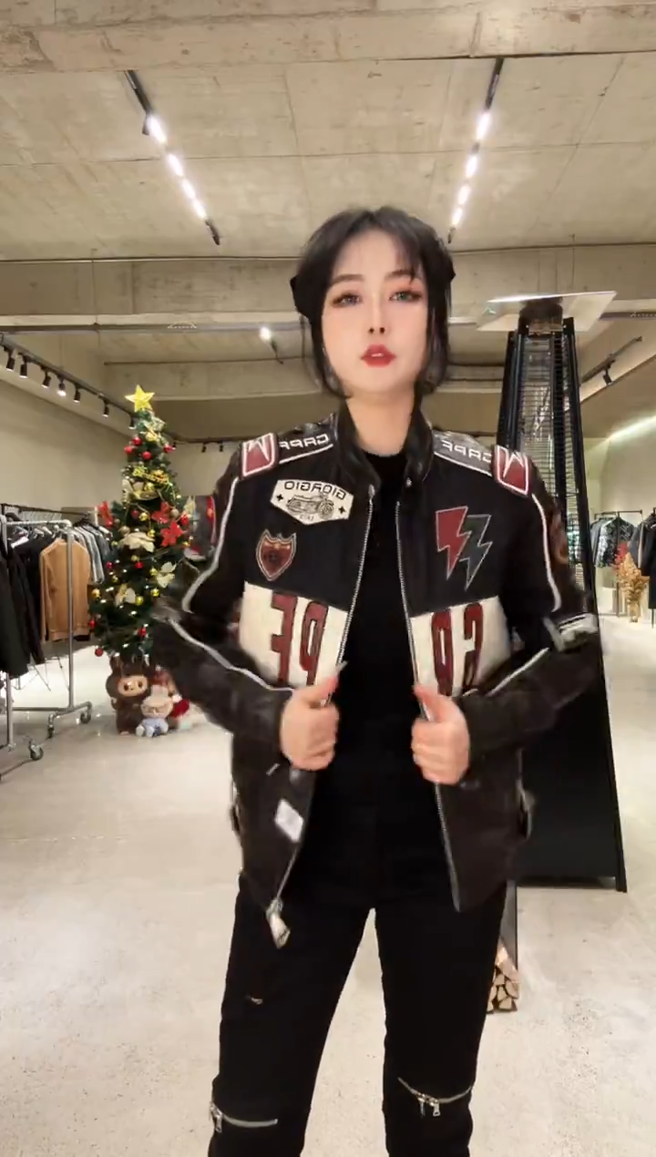 54码（160-175斤）真皮夹克