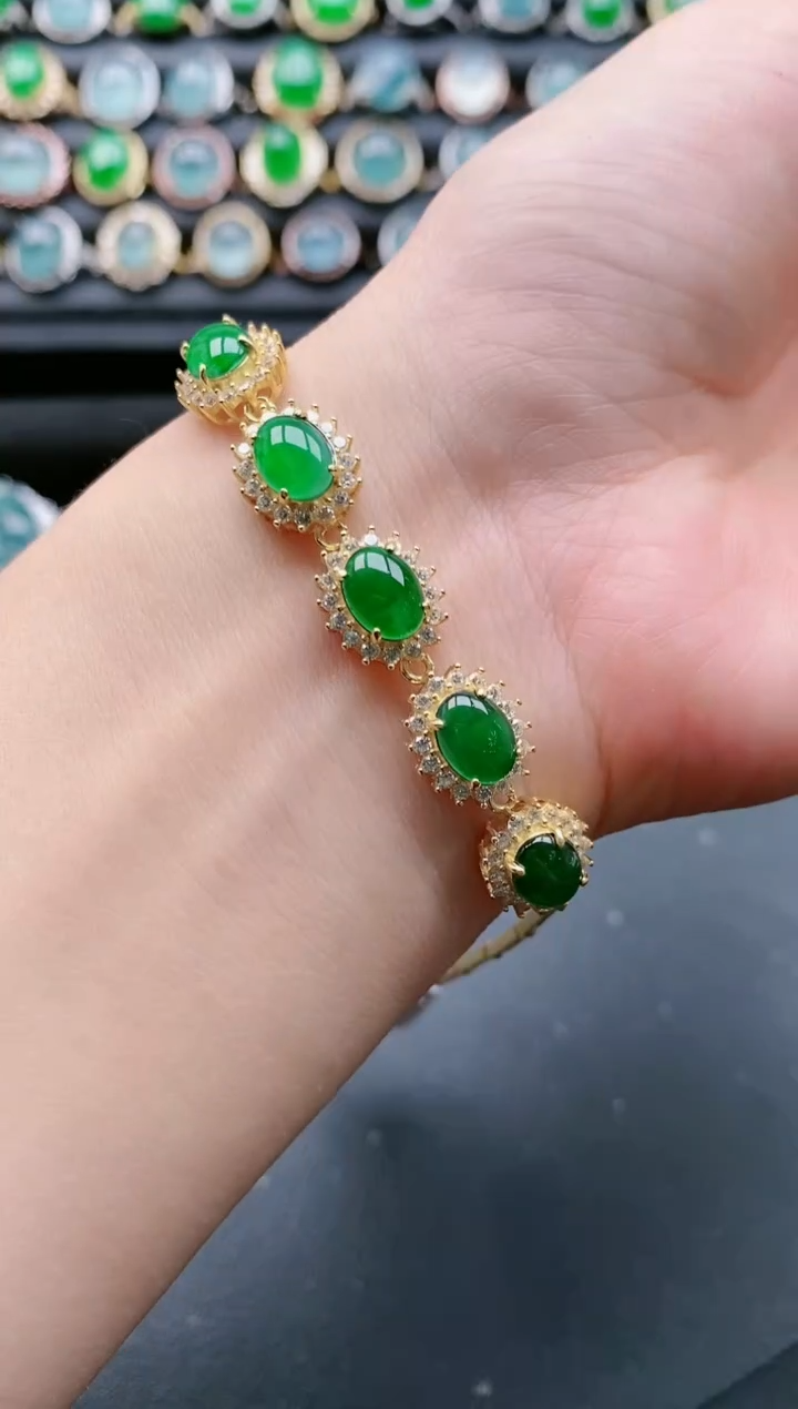 【闪购商品】翡翠戒指银S925镶嵌11111111