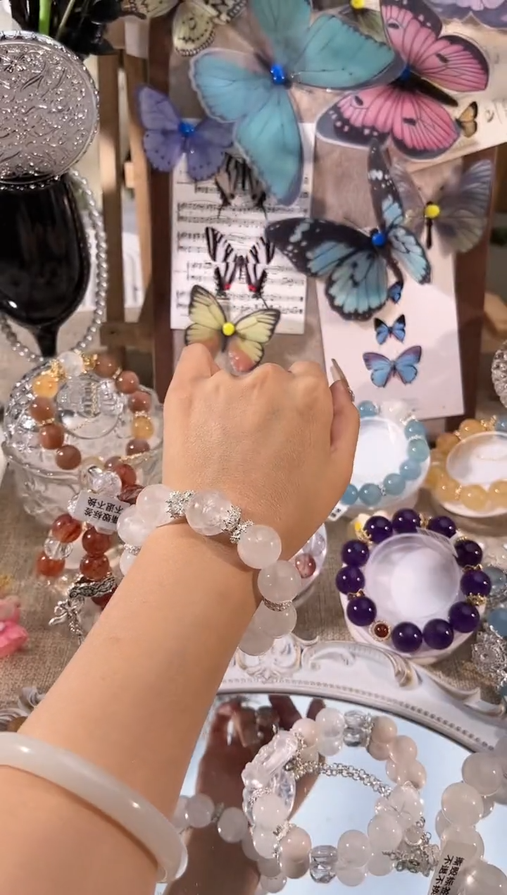 【闪购商品】水晶手链未镶嵌多样性发货颜色微差