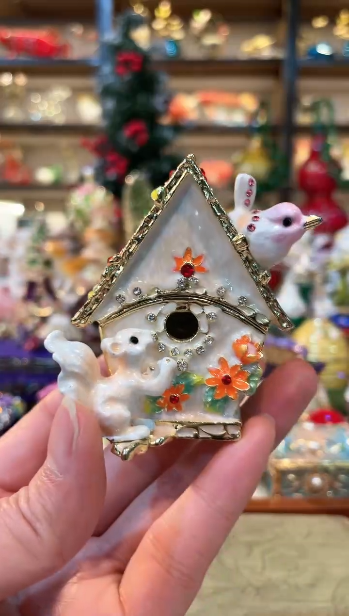 【闪购商品】 珐琅彩精致首饰盒