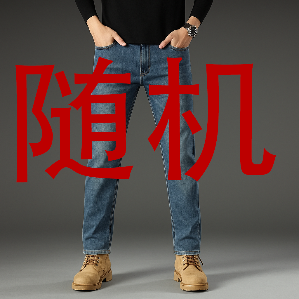 【惊喜盲盒随机牛仔裤】2025秋季新款惊喜随机男士牛仔长裤
