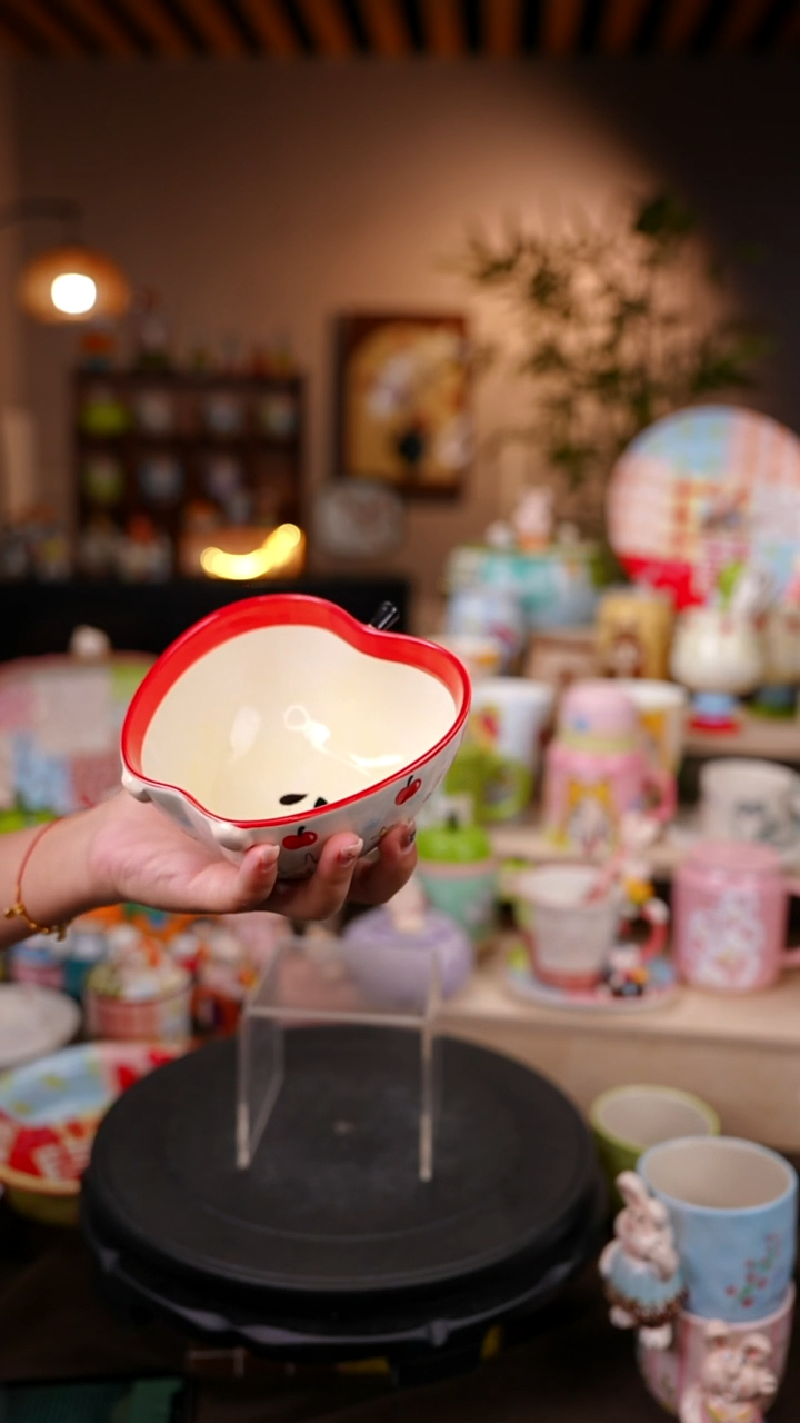 瓷初屿手绘陶瓷餐具